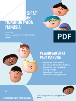 Pewarisan Sifat Dan Kelainan Menurun Pada Manusia