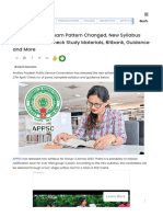 APPSC Group-2 Exam Pattern Changed, New Syllabus 2023 Released - Check Study Materials, Bitbank, Guidance and More - Sakshi Education