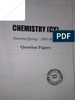 Chemistry 1st Year Papers