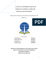 Makalah Modul 3 - Kegiatan Pembelajaran 4 - Evaluasi Pembelajaran Di SD - Kelompok 4