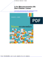 Test Bank For Macroeconomics 5th Edition Charles I Jones