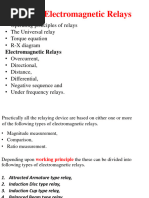 Unit 2 Electromagnetic Relays (Switchgear and Protection)