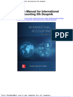 Solution Manual For International Accounting 5th Doupnik