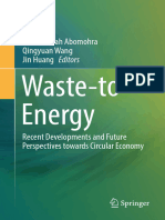 Waste-to-Energy: Abd El-Fatah Abomohra Qingyuan Wang Jin Huang Editors