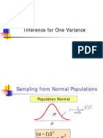 02 Inference For One Variance