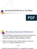 01 Sampling Distribution of The Mean (Revision)
