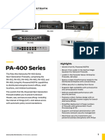 Pa 400 Series