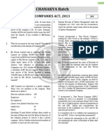 Companies Act 2013 - DPP