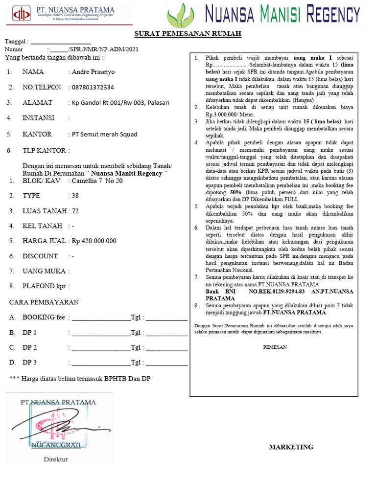 SPR Andre Camellia | PDF
