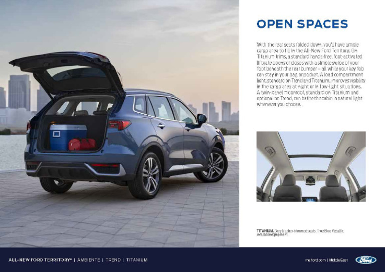 FORD TERRITORY 2023 MANUAL PDF visual data 3