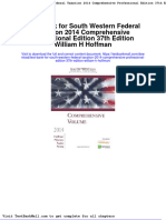 Test Bank For South Western Federal Taxation 2014 Comprehensive Professional Edition 37th Edition William H Hoffman