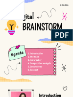Digital Digital: Brainstorm Brainstorm