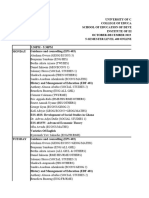 Wec Timetable Level 400