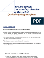 Factors and Impacts Slide