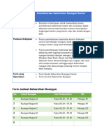 SOP Pemeliharaan Kebersihan Kantor