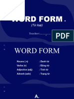 Word Form