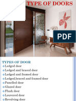 5types of Doors