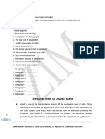 IELTS Academic Reading Sample 61 - The Coral Reefs of Agatti Island