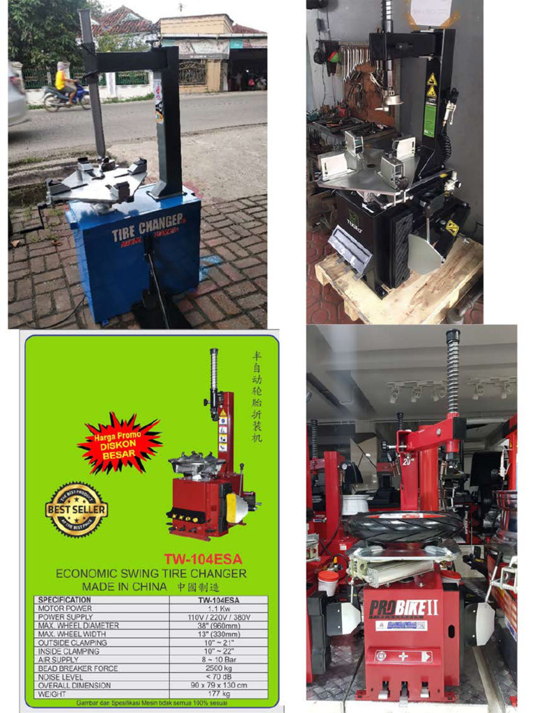 Tire changer pdf