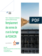 Colloque2015 Vantellerie c4 Giraudon Remplacement Des Vannes de Crue Du Barrage de Pizancon-2