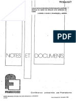 Notes Et Documents: Framatome