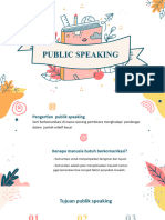 Public Speaking New