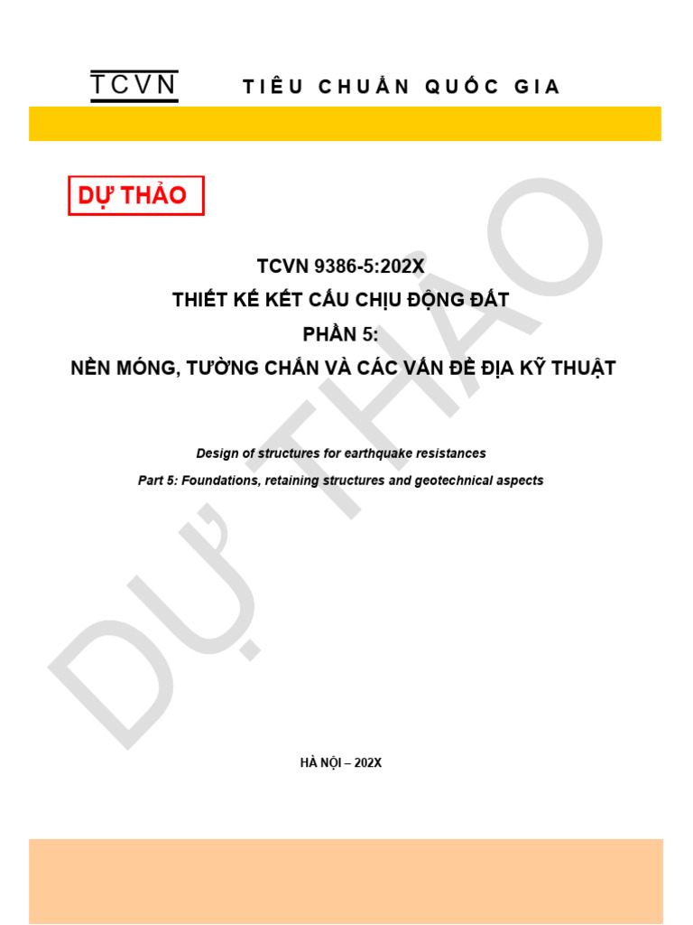 TCVN-9386-5-202X (Draft) | PDF