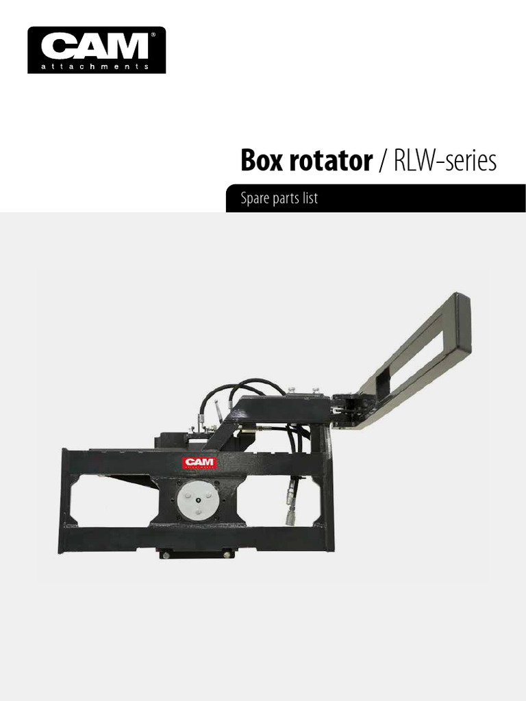 CAM - RLW - Rotator - EN - 062021 | PDF | Mechanical Engineering ...
