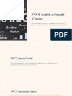 SWOT Analizi Ve Stratejik Yonetim