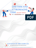 Magnetism and Electromagnetism Theory Thesis Defense