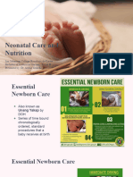 10 Neonatal Care and Nutrition