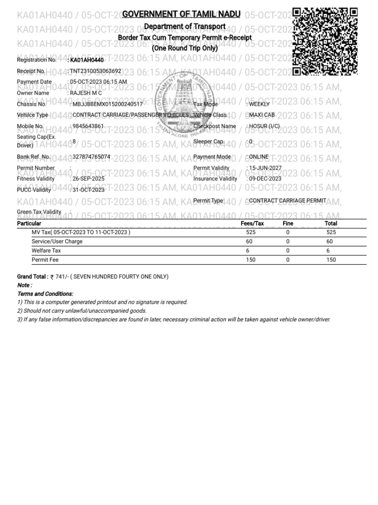 department-of-transport-border-tax-cum-temporary-permit-e-receipt-one