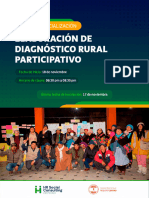 Brochure - Curso - Elaboración de Diagnóstico Rural Participativo