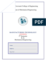 MT - Lab Manual