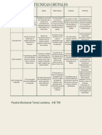 Copia de TÃ©cnicas Grupales - Docx - Presentación