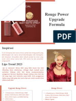 Rouge Power Upgrade Product Material Training