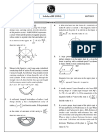 JEE Advance Practice Test - 01 (Paper-2) - Physics - Lakshya JEE 2024