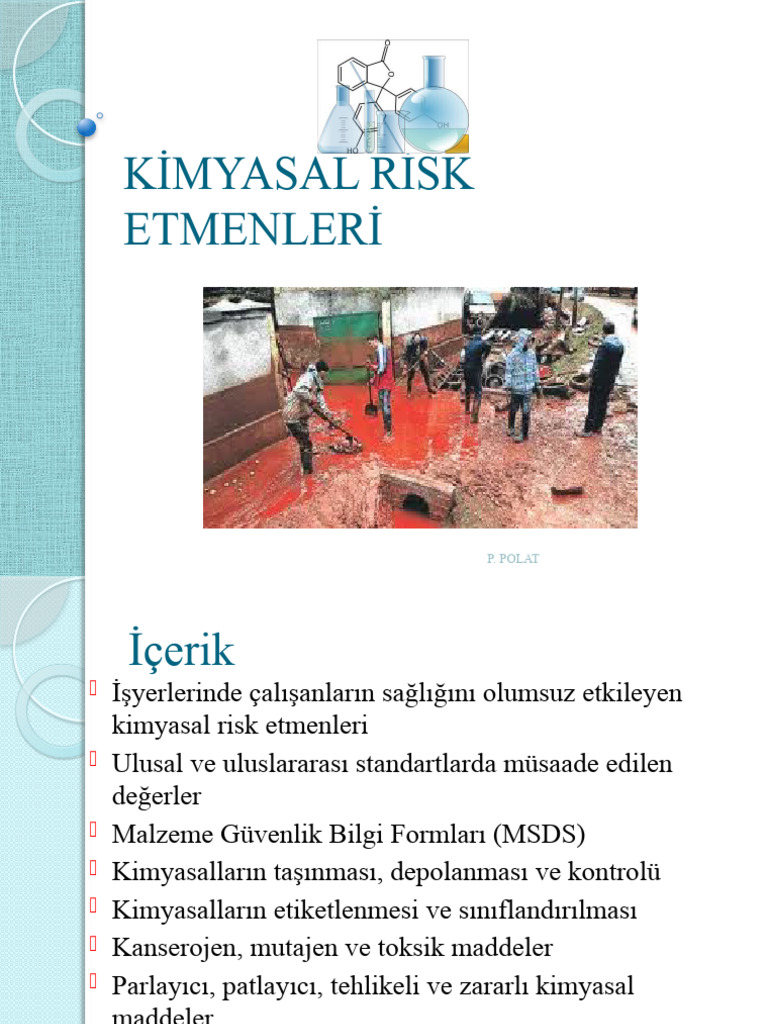 2691, Kimyasal Risk Etmenleripptx | PDF