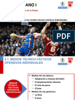 Tema 5.1. El Aprendizaje de Los Medios Técnico-Tácticos Individuales Ofensivos