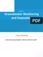 Groundwater Weathering and Deposition: Lesson 4