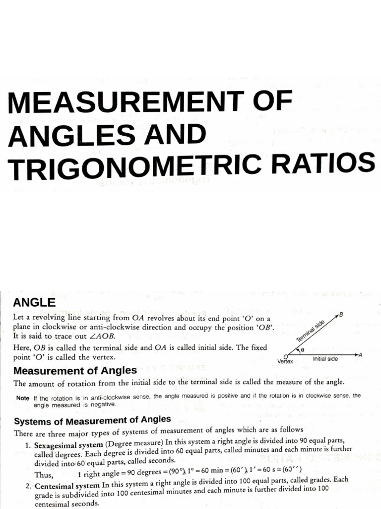 Trigonometry Basic PDF
