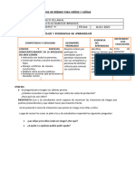 SESIONES 5TO PRIMARIA - Hoy