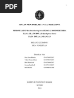 Download PKM-P isolasi Bt dan aplikasinya terhadap ulat grayak -IKRA by Ikra Alma Khudra SN68857986 doc pdf