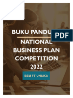 Buku Panduan National Business Plan Competition