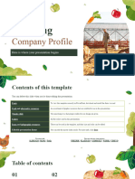 Cattle Breeding Company Profile by Slidesgo