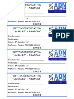 Etiqueta 3° A