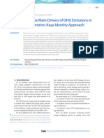 Analysis of The Main Drivers of GHG Emissions in Visegrad Countries: Kaya Identity Approach