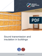 Handbook Sound Transmission and Insulation in Buildings