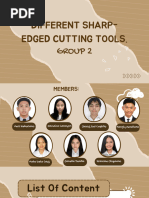Chisels Risk Assessment | PDF | Tools | Metalworking