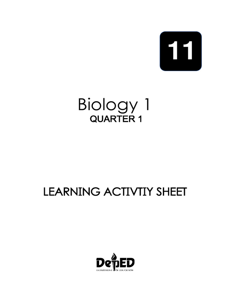 General Biology 1 | PDF | Tissue (Biology) | Cell (Biology)